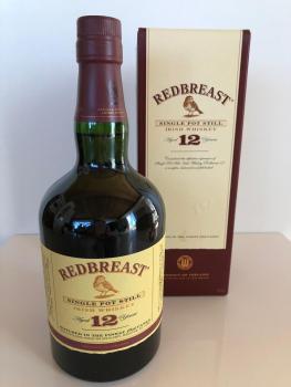 Redbreast Single Irish Malt Whiskey 12J. 40% Vol. 0,7l